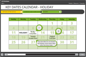 Key Dates Calendar -- Holiday
