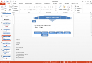 PowerPoint storyboard